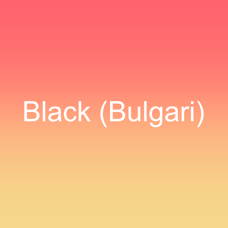 Black (Bulgari)