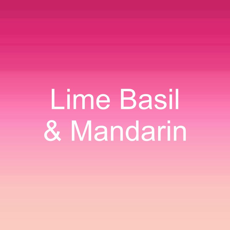 Lime Basil & Mandarin