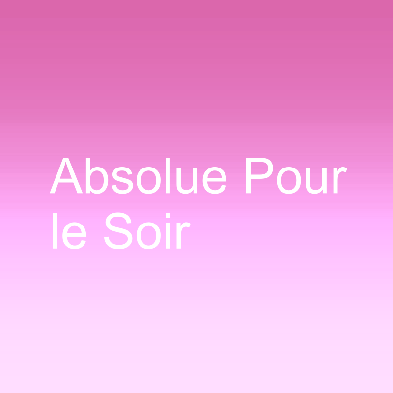 Absolue Pour le Soir – perfumeniche