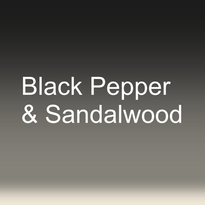 Black Pepper & Sandalwood