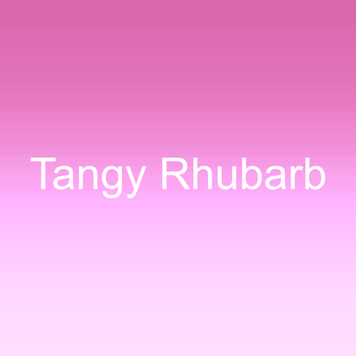 Tangy Rhubarb