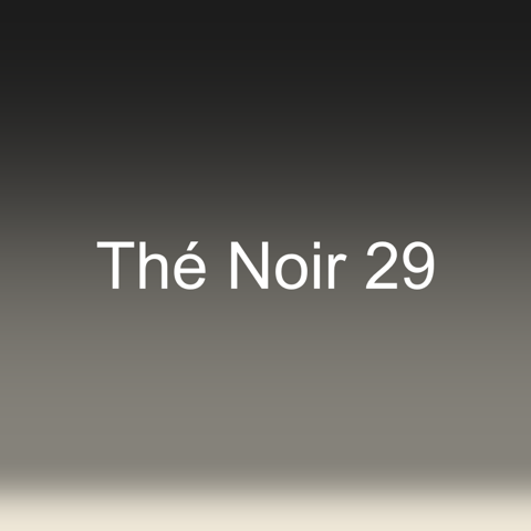 Thé Noir 29